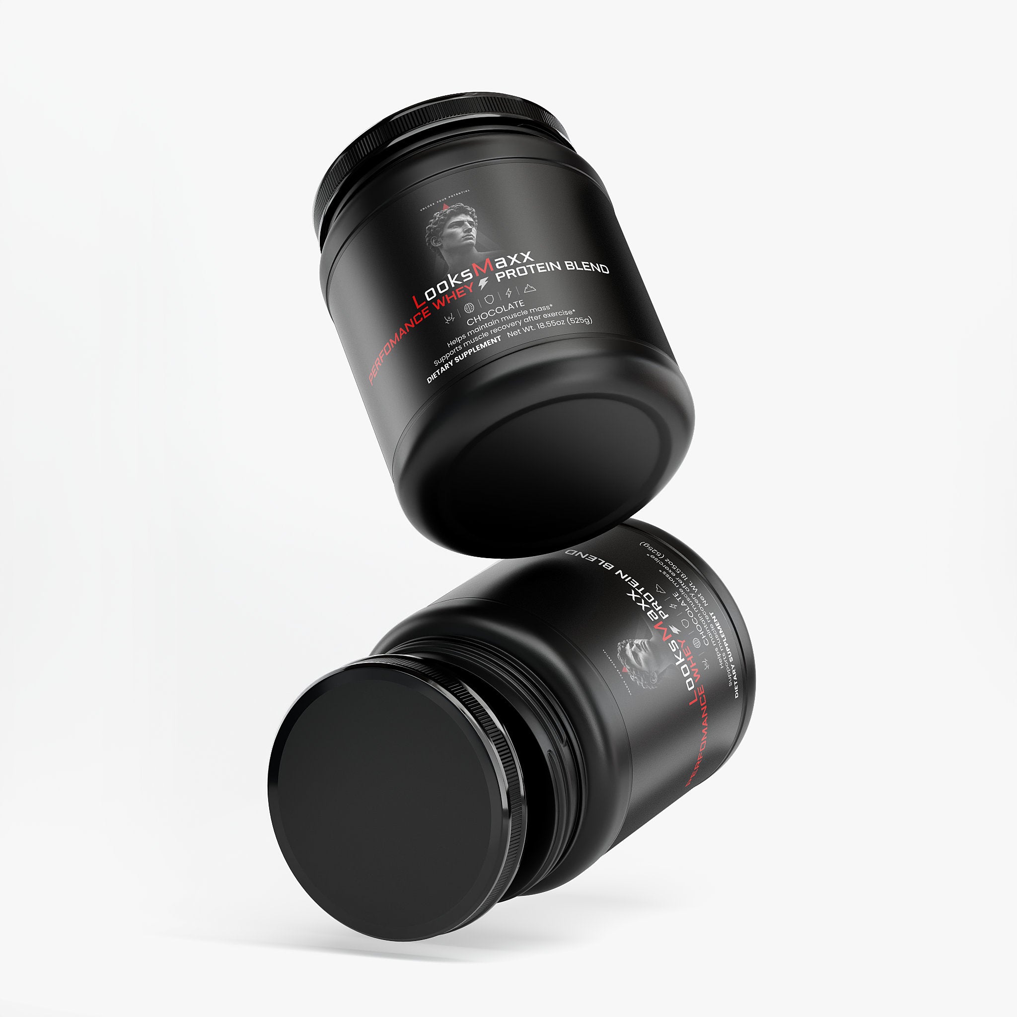 LookMaxxing whey protein for men looksmaxxing muscle recovery