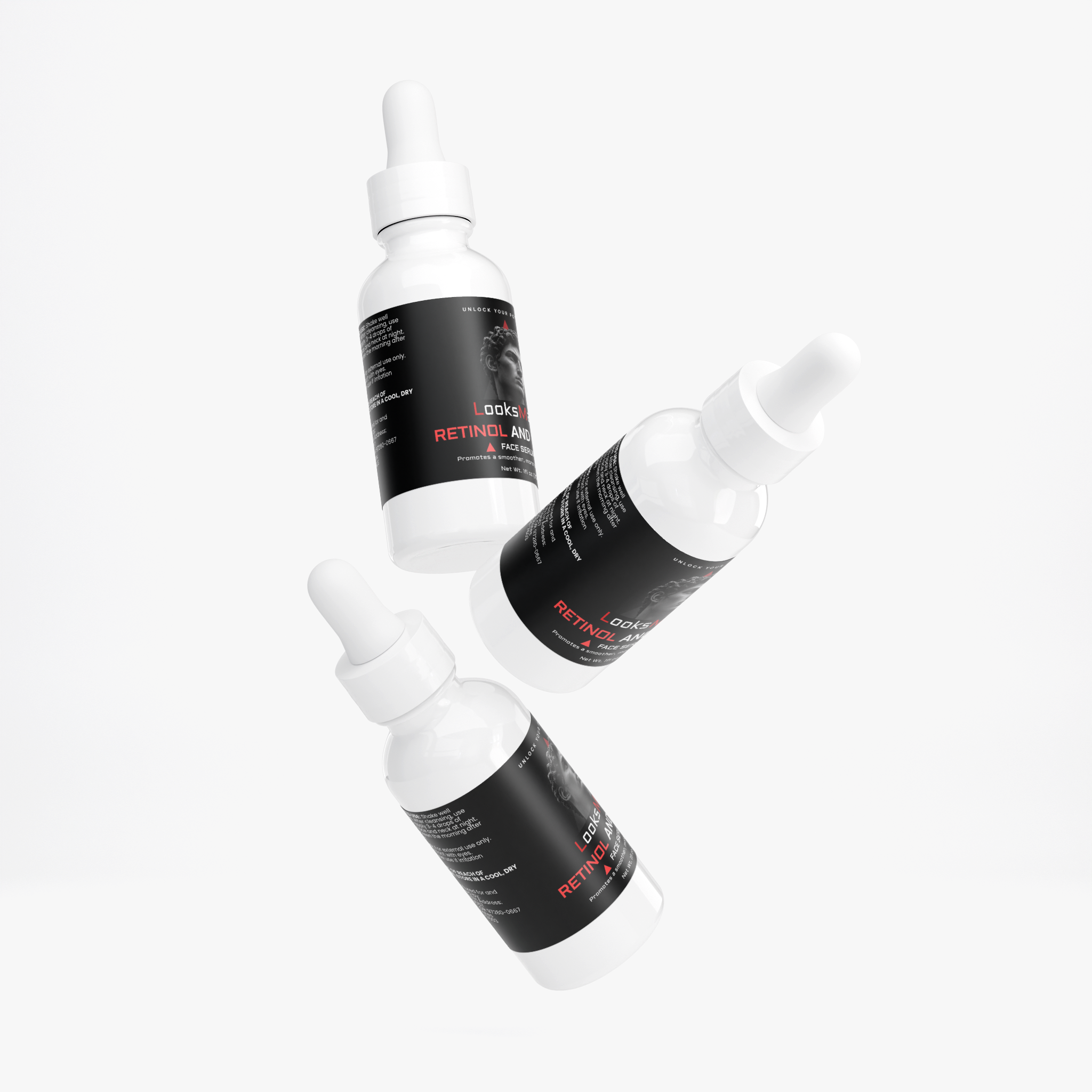 Retinol and Peptide Face Serum - Refresh your skin's appearance overnight