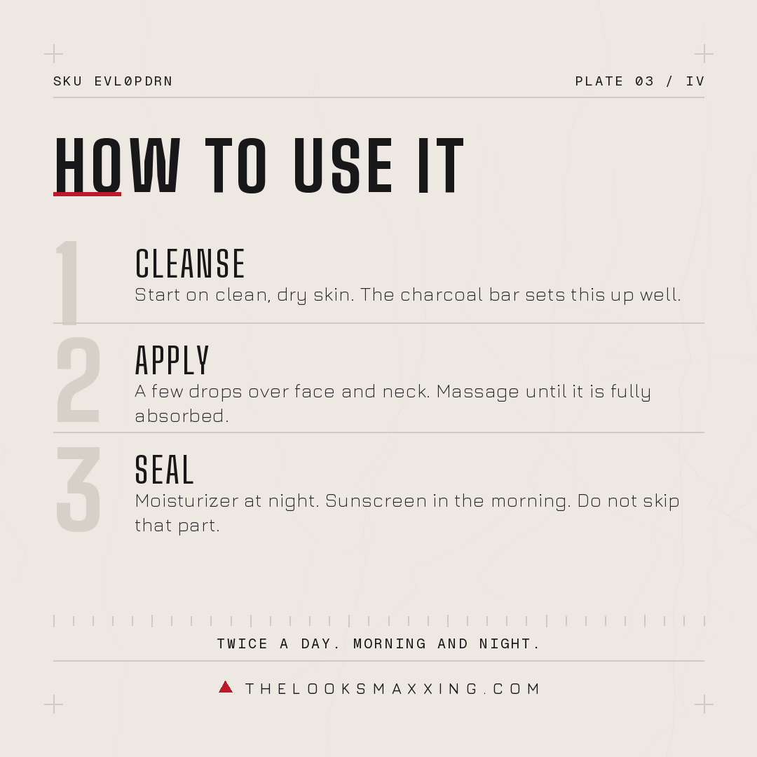 How to use the PDRN serum, 2 to 4 pumps twice daily
